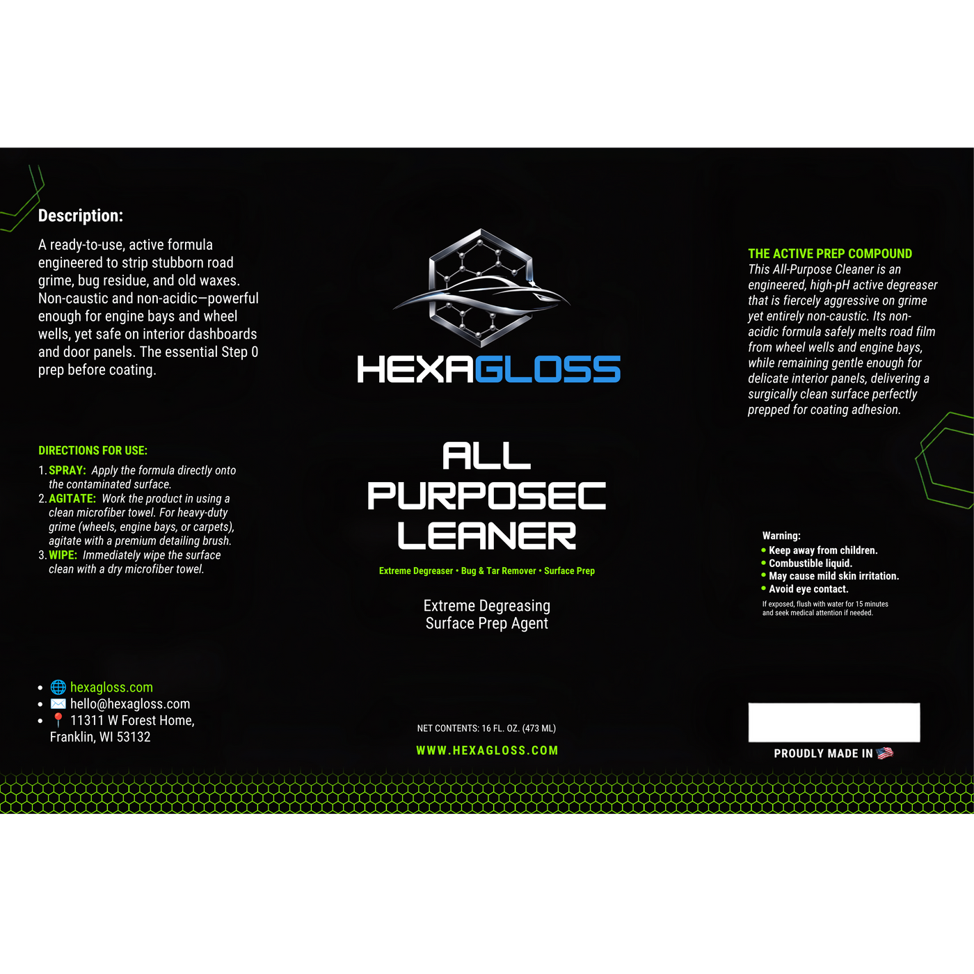 HexaGloss™ Prep & Protect Kit